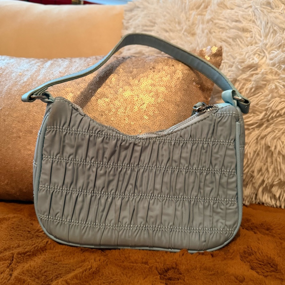 Blue purse